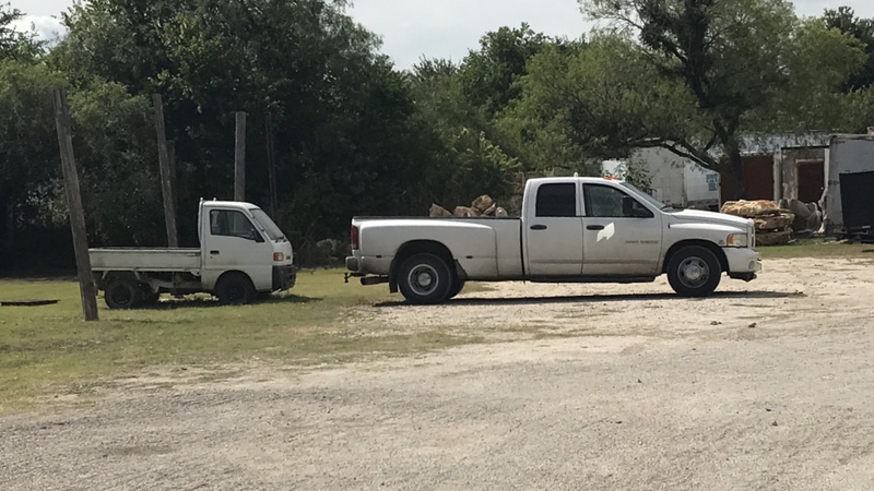 Little truck, big truck.